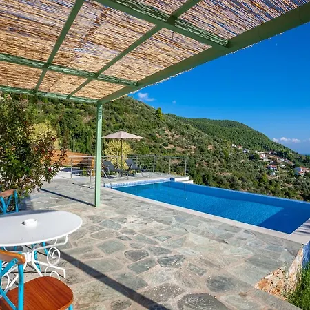 Olea Skopelos With Swimming Pools & Sea View Villa *