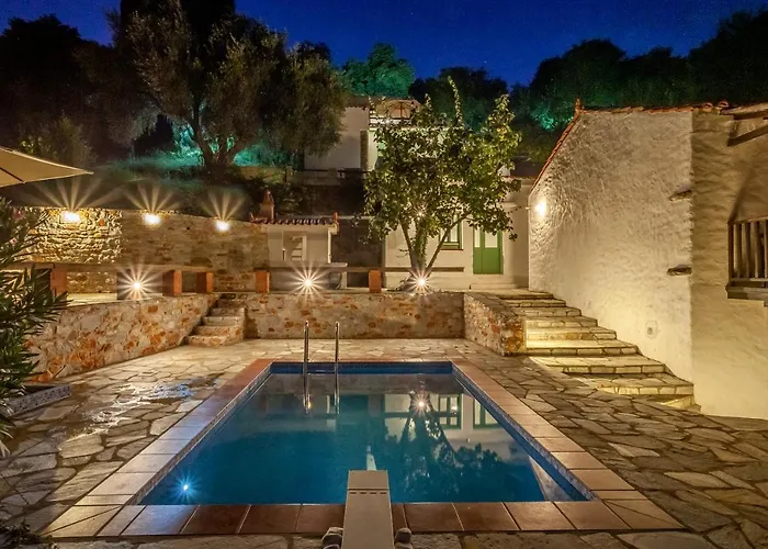 Olea Skopelos With Swimming Pools & Sea View Villa *