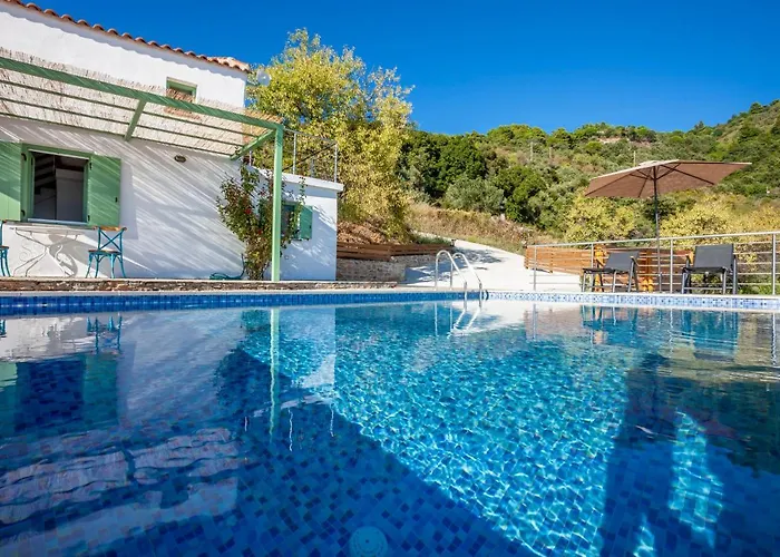 Olea Skopelos With Swimming Pools & Sea View Villa