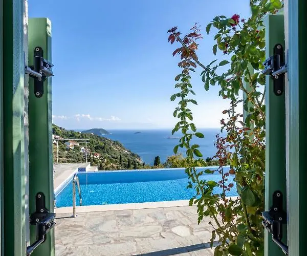 Villa Olea Skopelos With Swimming Pools & Sea View Klima (Skopelos)