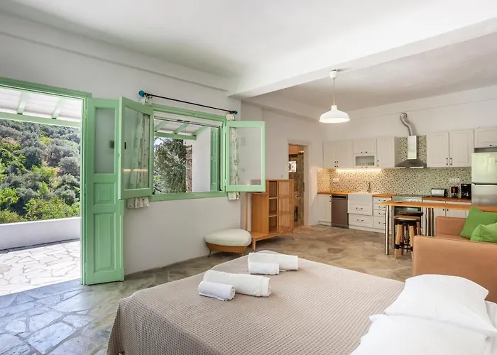 Olea Skopelos With Swimming Pools & Sea View Villa *