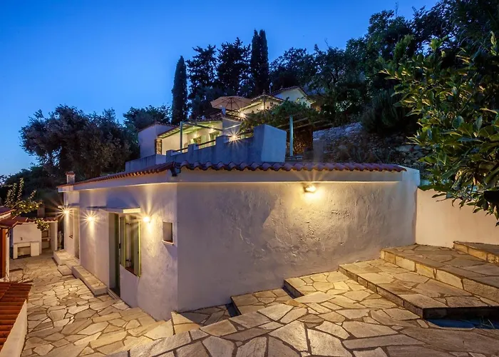 Olea Skopelos With Swimming Pools & Sea View Villa *