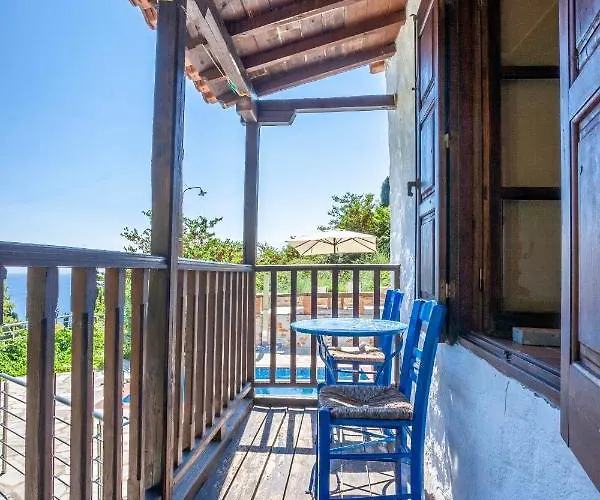 Olea Skopelos With Swimming Pools & Sea View Villa